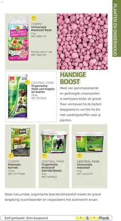 Brico - Tuincatalogus - Voorbeeld van een folder van Brico, geldig van 10.03.2026 | Pagina: 156 | Producten: Boost