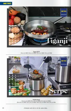 Metro katalog Horeca - pregled Metro kataloga - važi od 01.06.2026 | Strana: 20