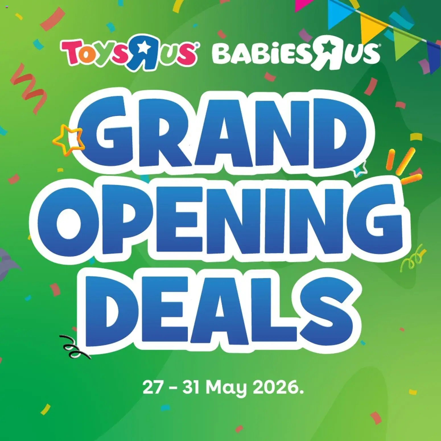 New Toys R Us catalogue – valid from 27.05.2026 | Page: 1