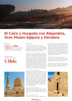 Vista previa Halcón Viajes Egipto válido desde el 01.07.2025 | Página: 26 | Productos: Biblioteca