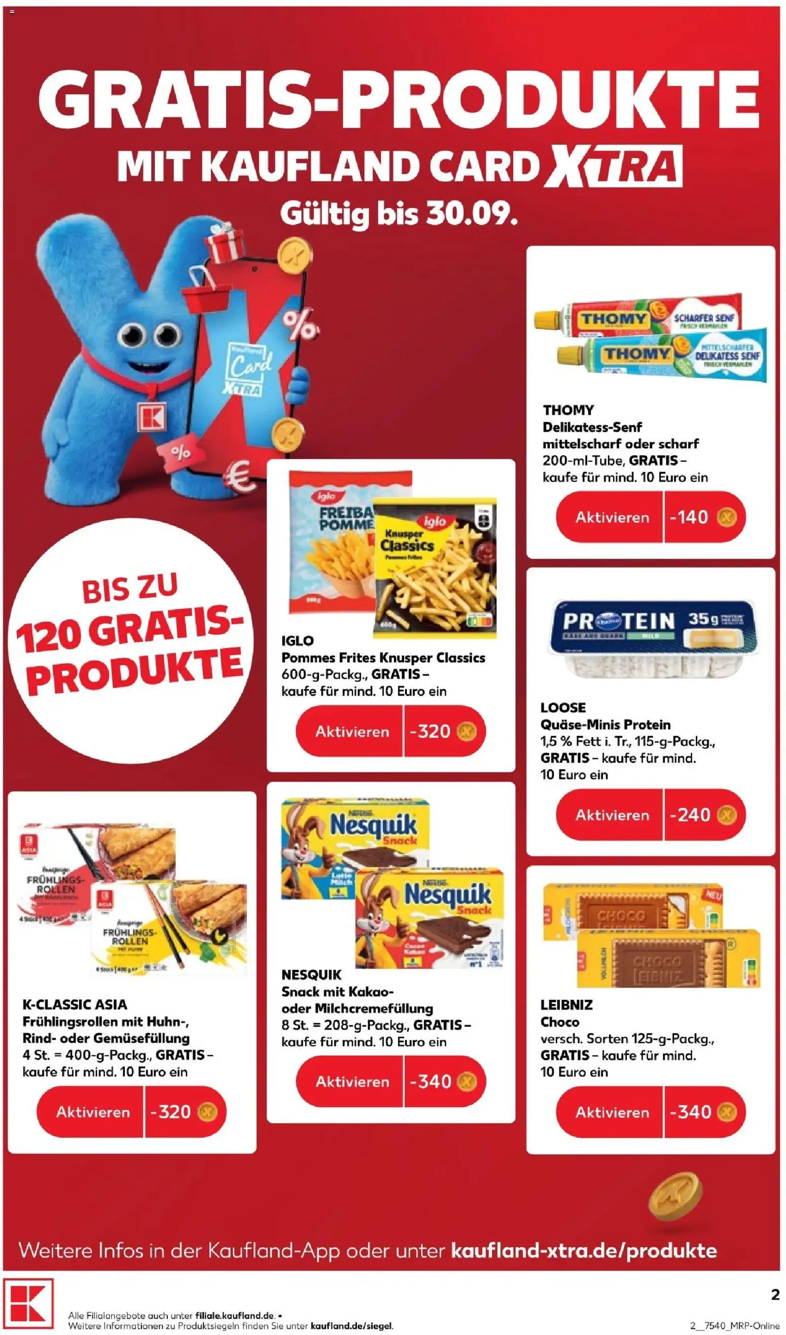 Kaufland Prospekt Frankfurt (Oder) – gültig ab 14.09.2026 | Seite: 11 | Produkte: Nesquik, Milch, Pommes, Pommes frites