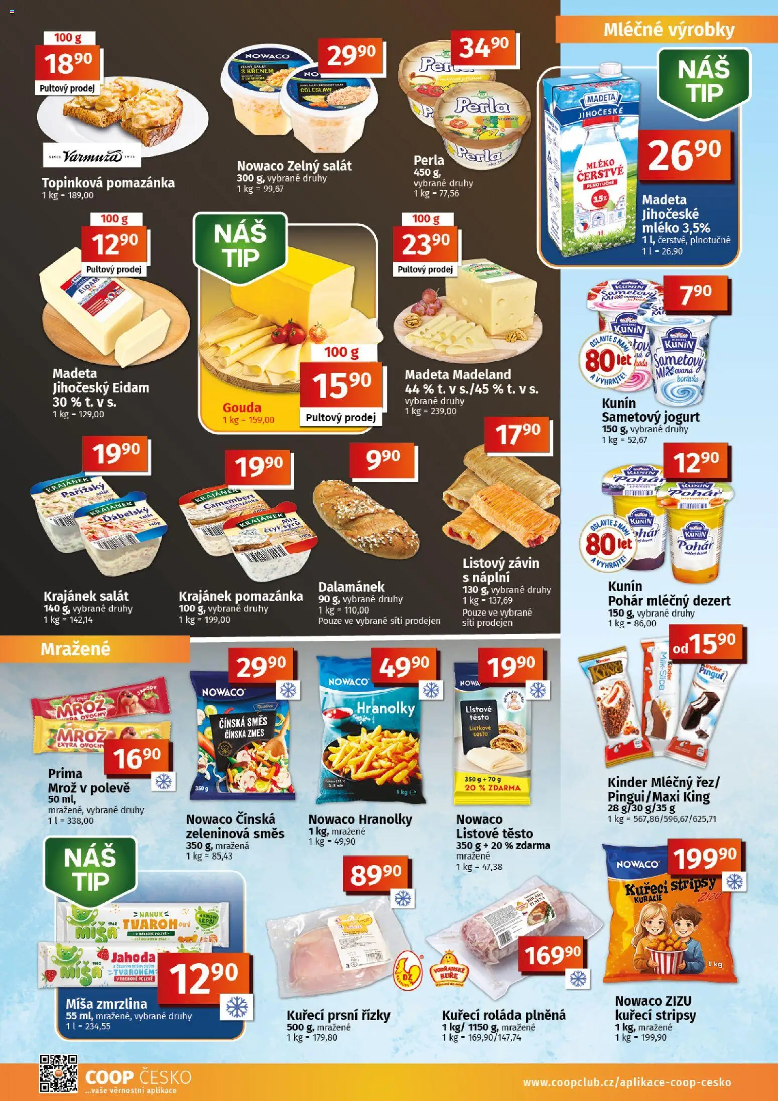Coop leták - Tuty od 09.09.2026 | Strana: 4 | Produkty: Nanuk, Pohár, Dalamánek, Těsto