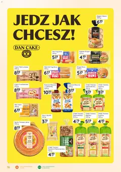 Pogląd oferty "Eurocash gazetka - Oferta Handlowa" - ważna od 01.06.2026 | Strona: 16 | Produkty: Mleka, Bezy, Chleb, Czekolada