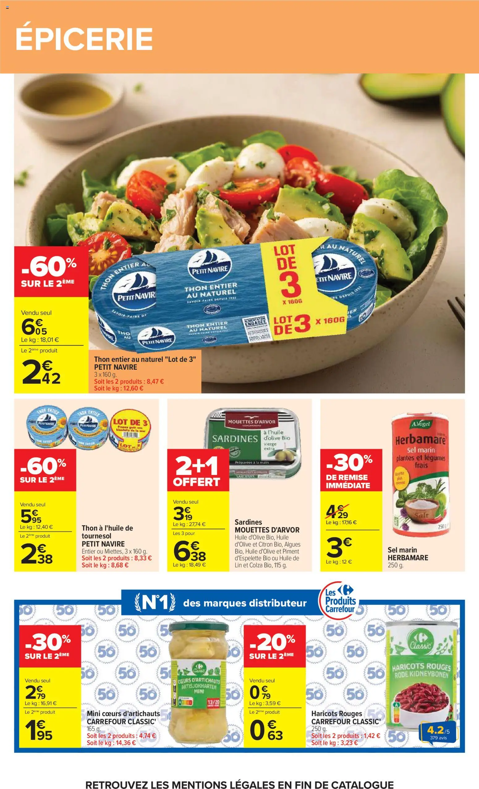 {H1} | Page: 43 | Produits: Huile de lin, Piment d'espelette, Haricots rouges, Huile