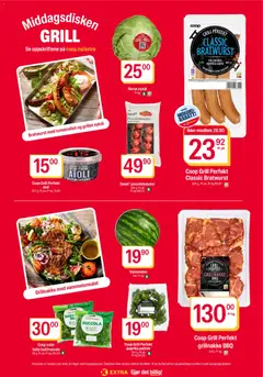 Forhåndsvisning av Coop Extra kundeavis gyldig fra 08.06.2026 | Side: 18 | Produkter: Salat, Paprika, Vannmelon, Curry powder