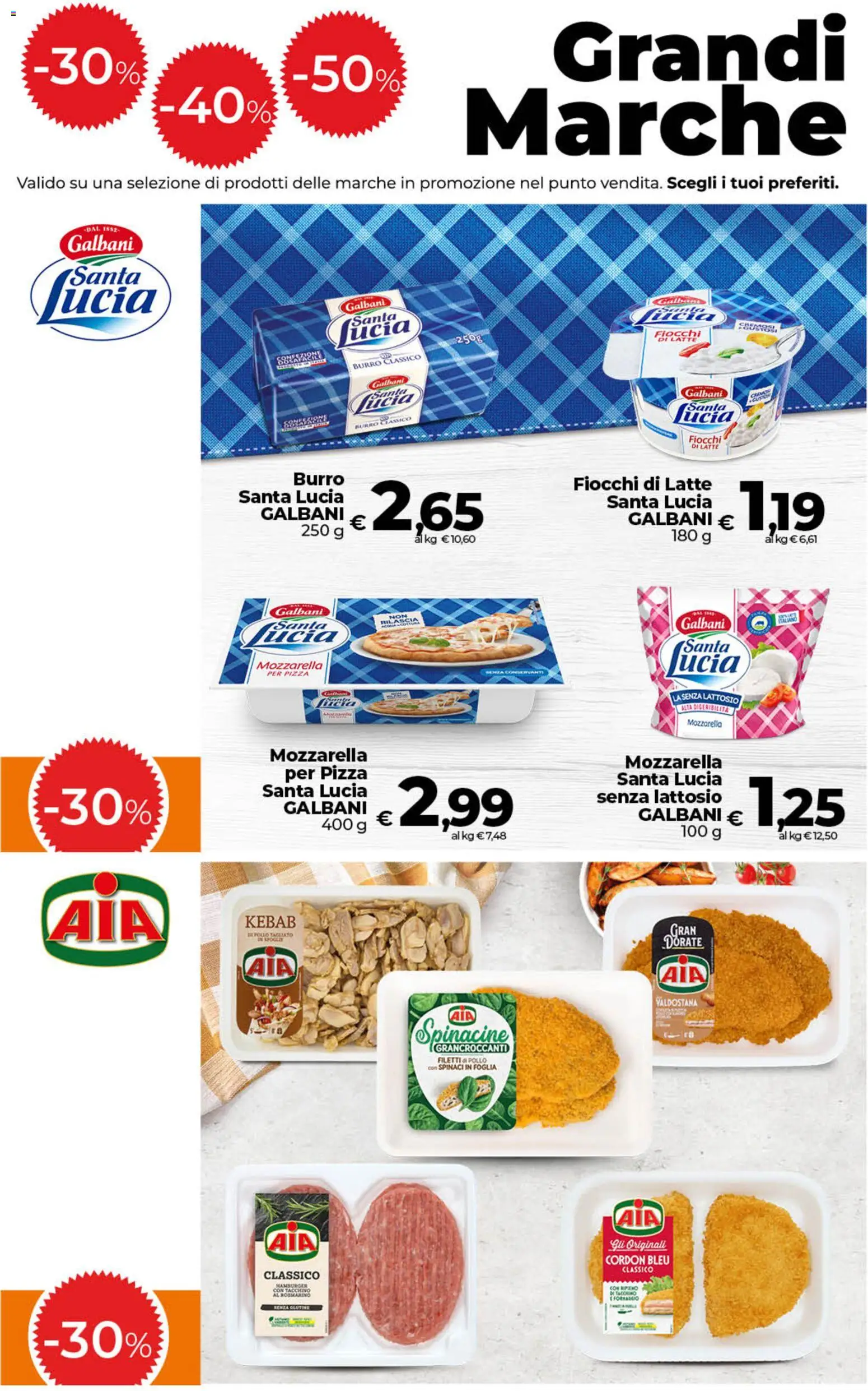 Volantino Ipercoop del 07.05.2026 | Pagina: 4 | Prodotti: Pollo, Burro, Spinaci, Hamburger