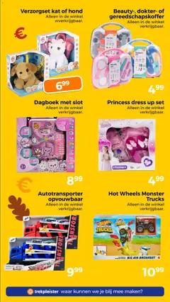 Trekpleister folder - Voorbeeld van een folder van Trekpleister, geldig van 13-10-2026 | Pagina: 49 | Producten: Dagboek, Gereedschapskoffer, Monster