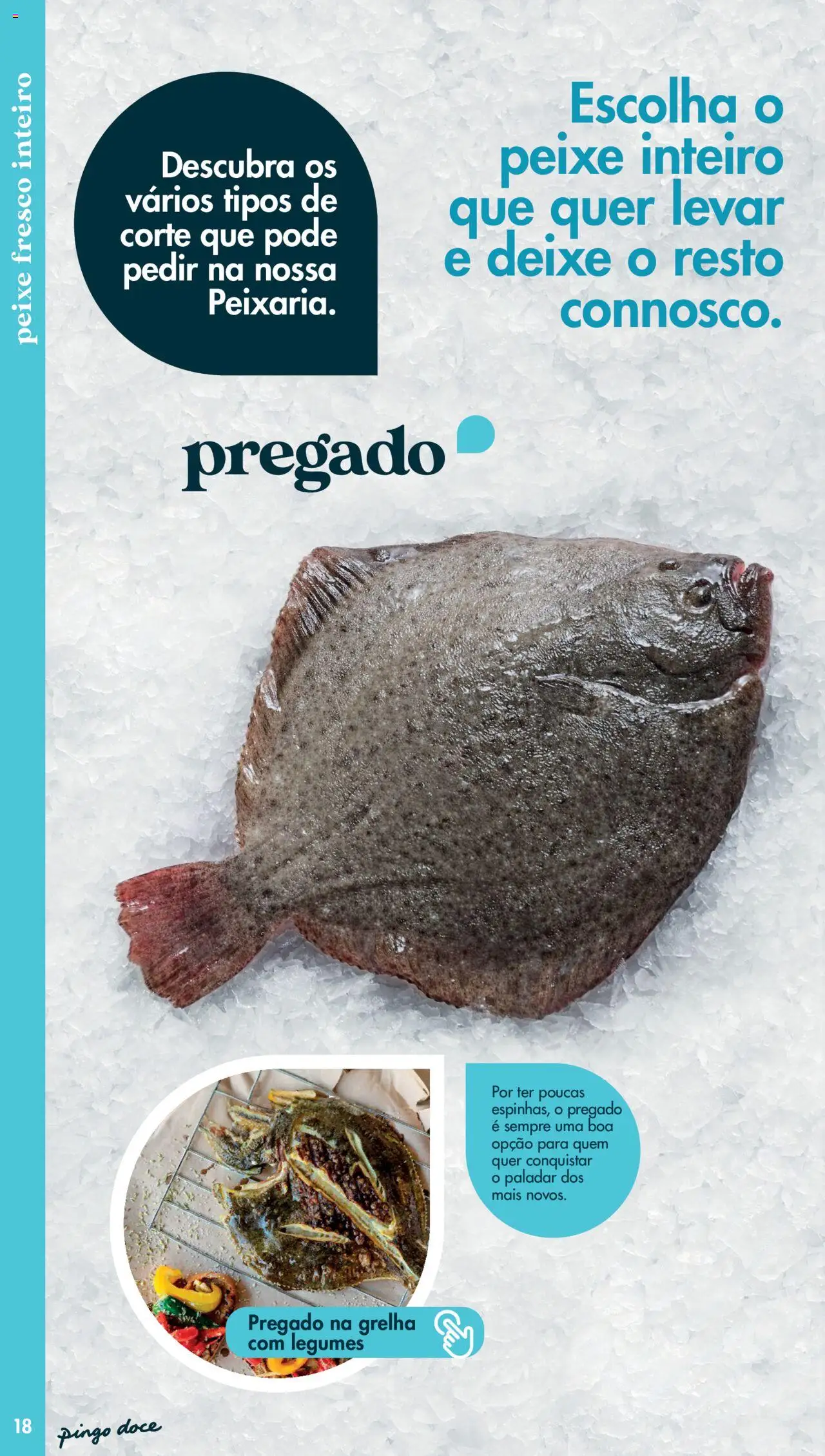 Pingo Doce - Catálogo Peixaria │ válido de 20/05/2025 | Página: 18 | Produtos: Legumes, Peixe