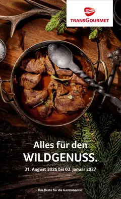 Transgourmet Alles für den Wildgenuss ab 31.08.2026 gültig