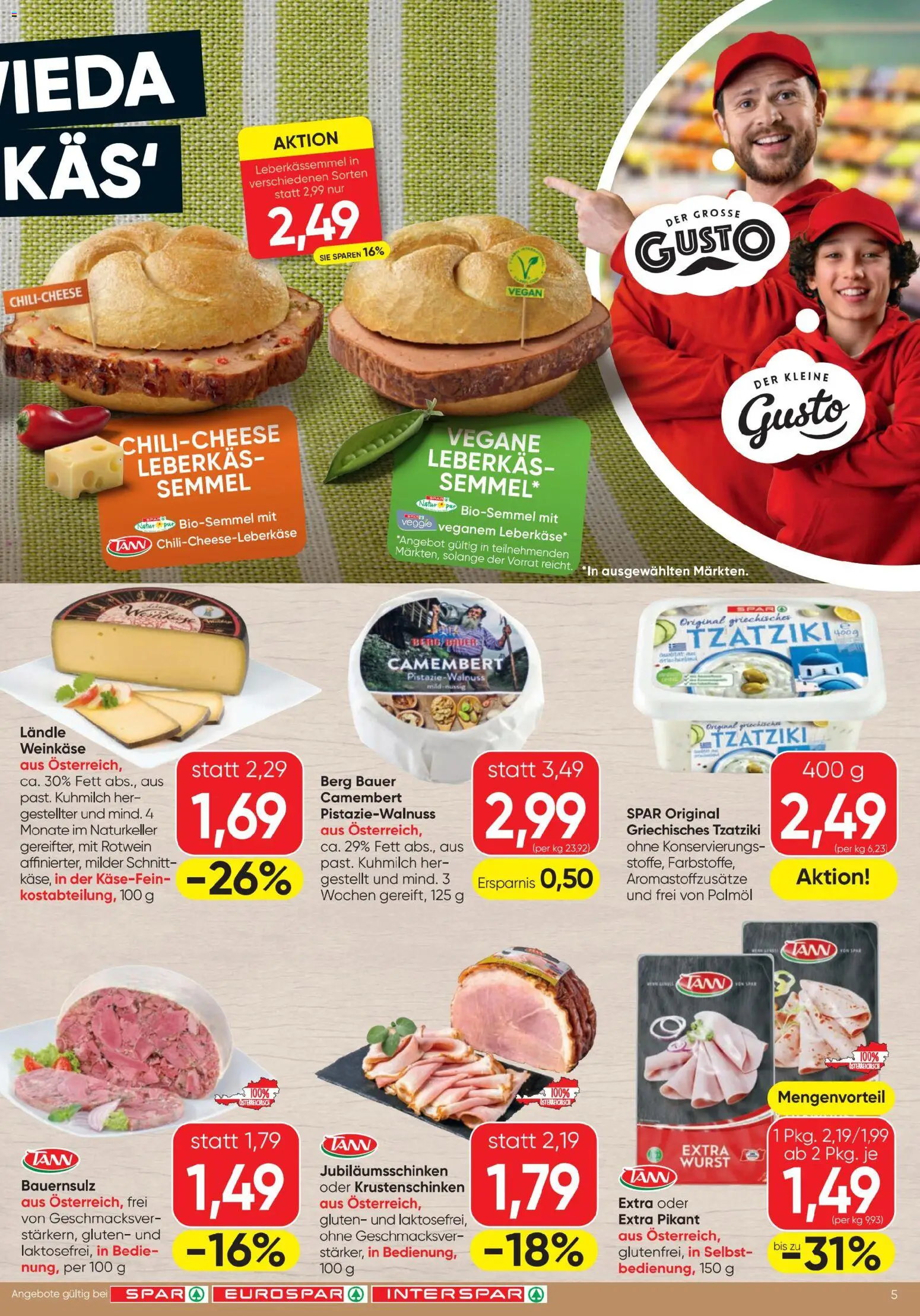 Spar - Flugblatt gültig ab 23.07.2026 | Seite: 5