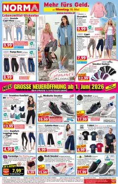 Norma Flugblatt ab 18.05.2026 gültig