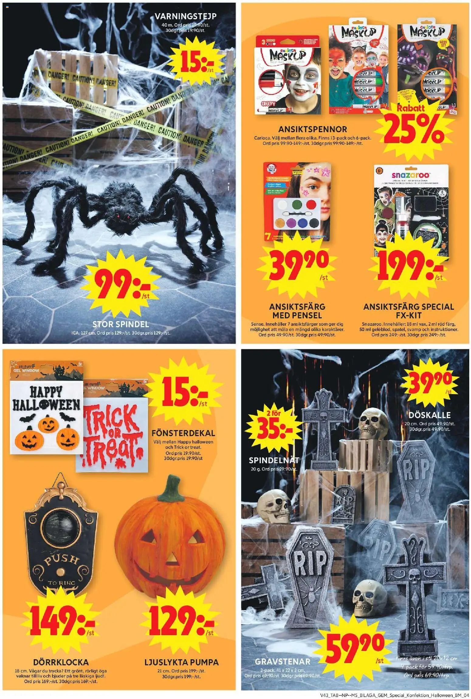 ICA Maxi reklamblad aktuell från 19/10/2026 | Sida: 22