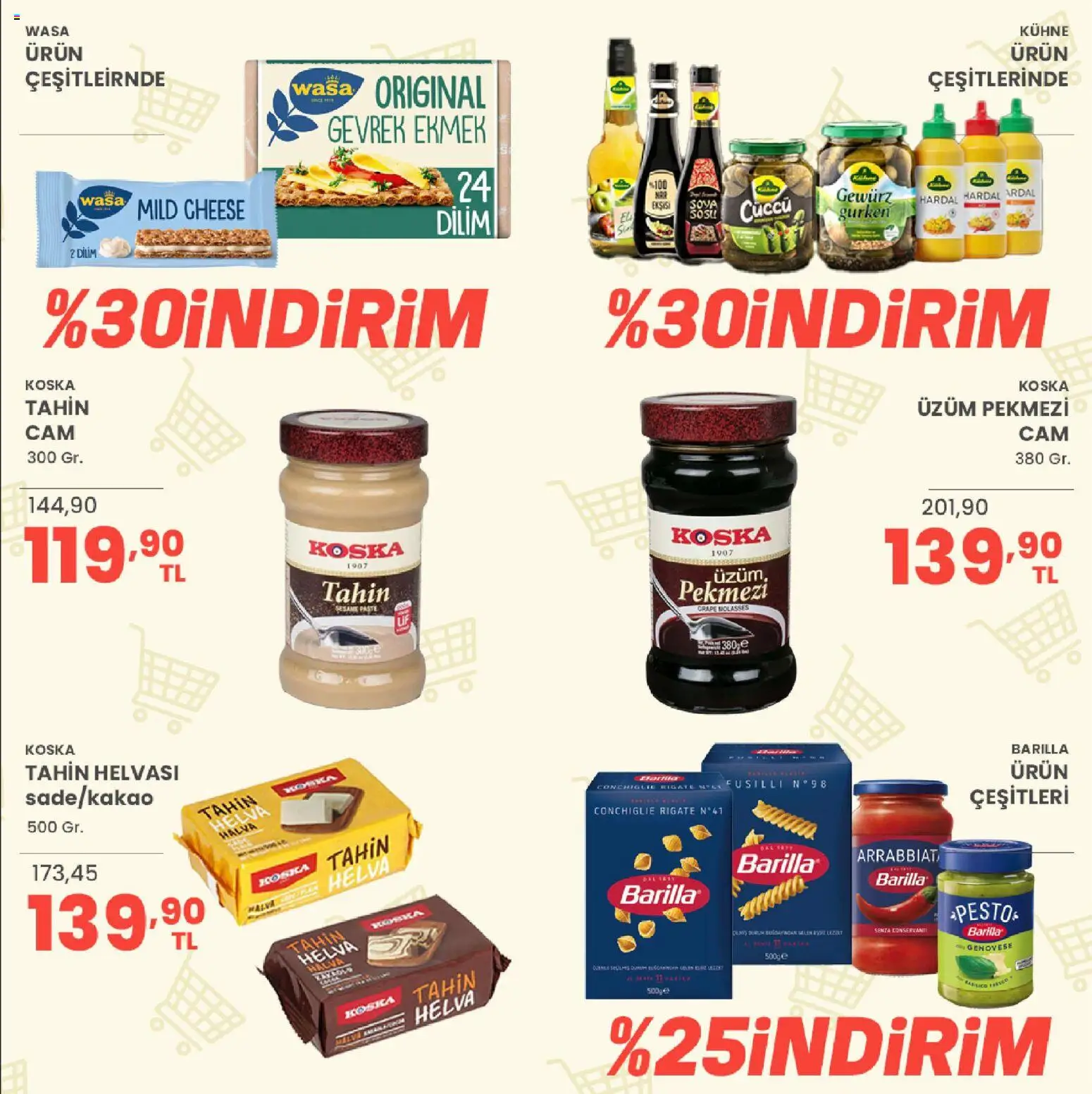 Sarıyer Katalog - 02 Ekim 2026 tarihinden itibaren geçerlidir | Sayfa: 23 | Ürünler: Pesto, Hardal, Ekmek, Üzüm