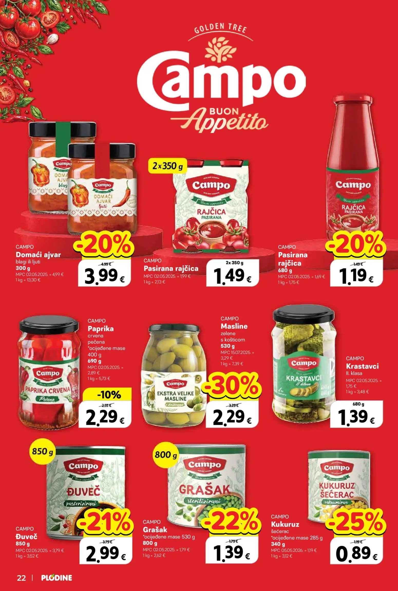 Plodine katalog | vrijedi od 21.10.2026 | Stranica: 22