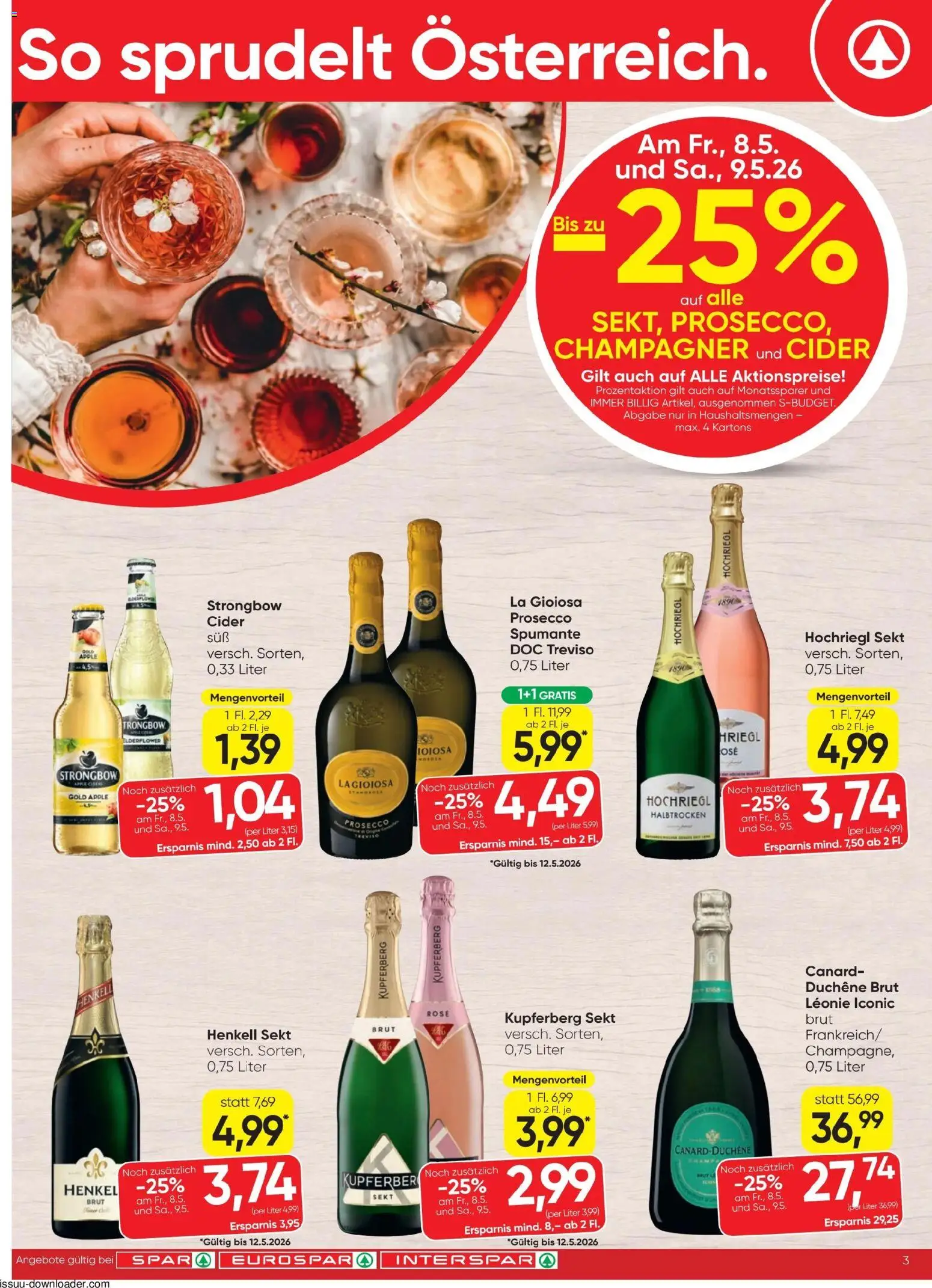 Spar - Flugblatt gültig ab 07.05.2026 | Seite: 3 | Produkte: Apple