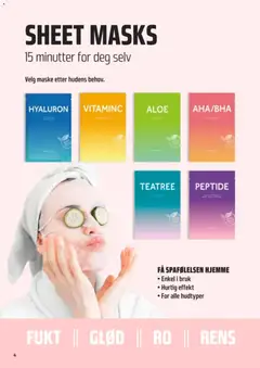 Forhåndsvisning av Coop Obs Bli sommerklar gyldig fra 08/06/2026 | Side: 4 | Produkter: Maske