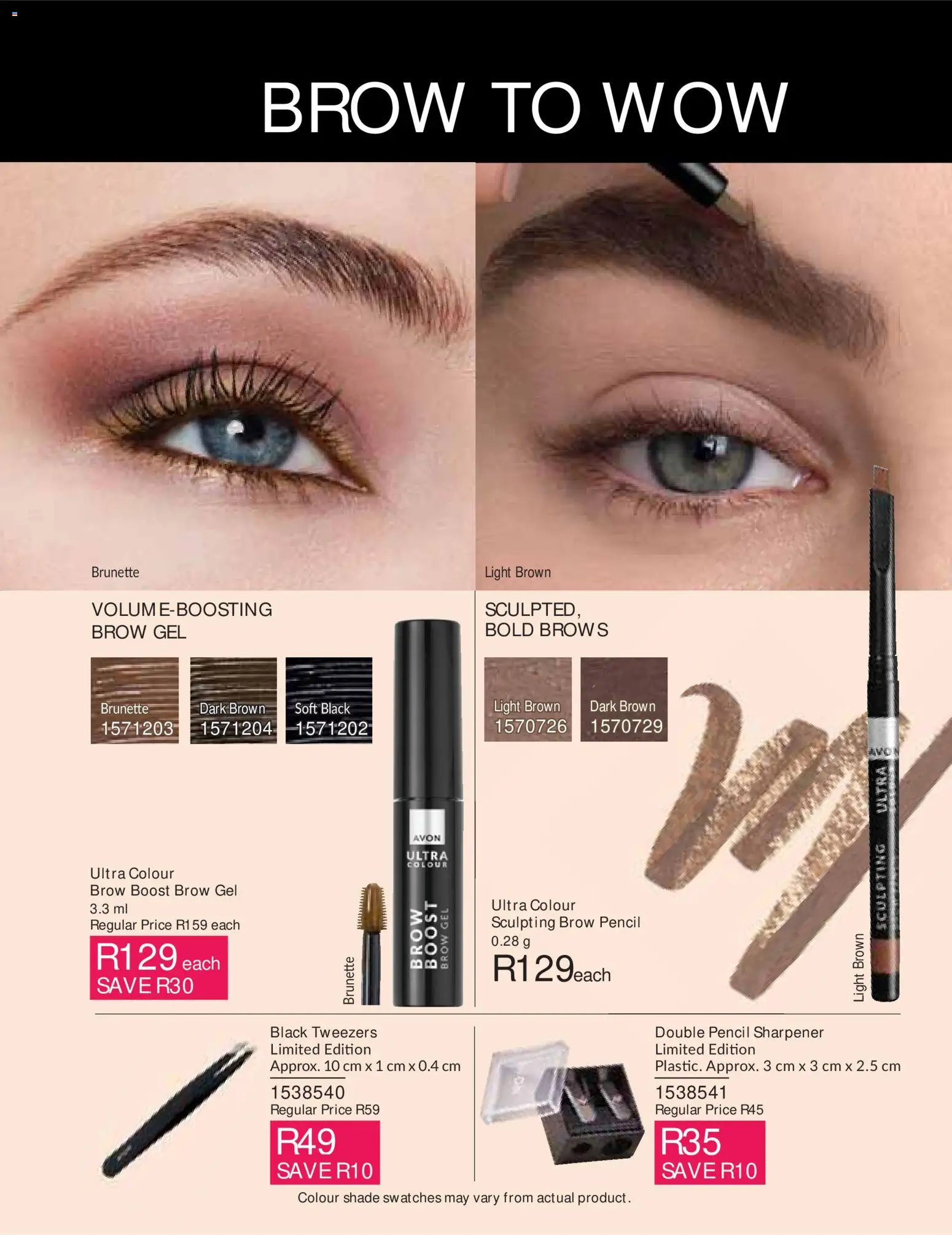 New Avon catalogue – valid from 01/10/2026 | Page: 53 | Products: Pencil, Pencil sharpener, Light