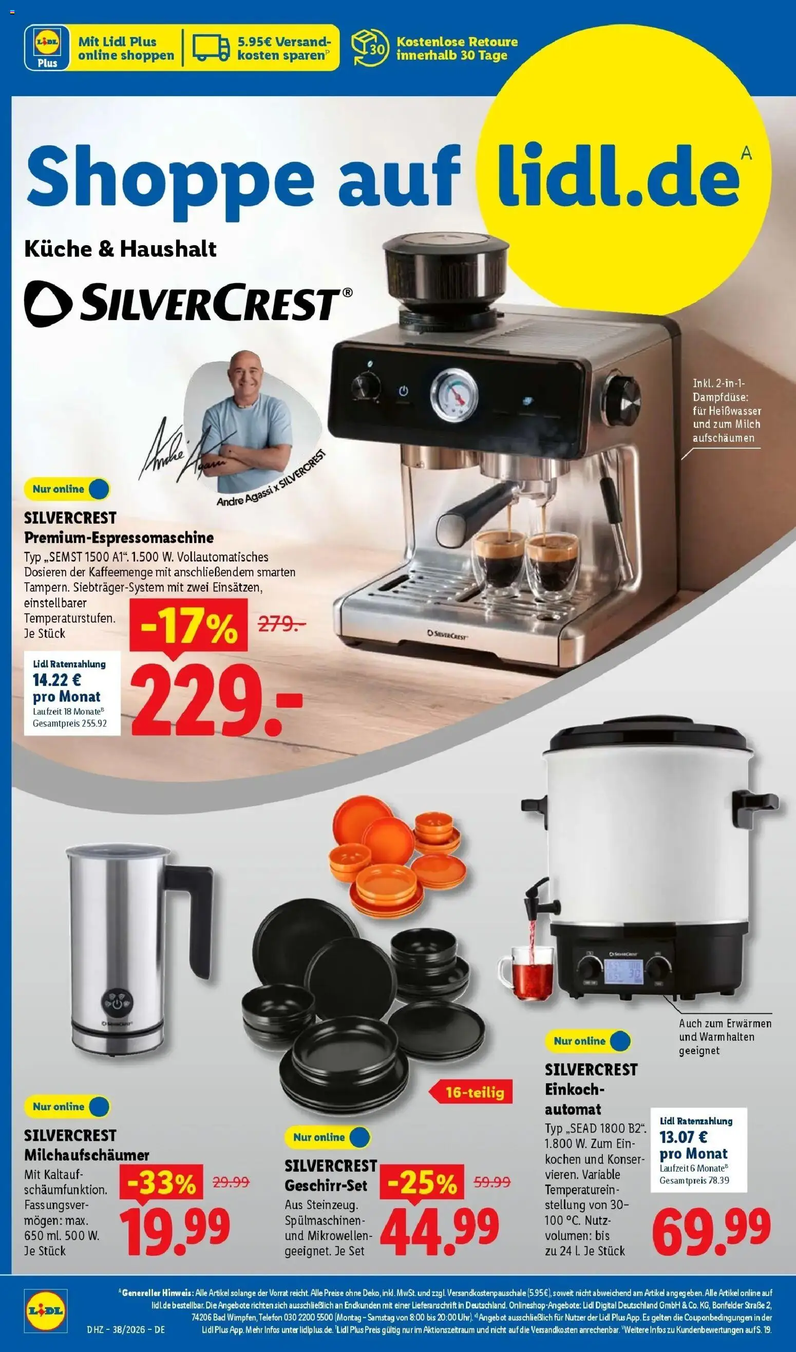 Lidl Prospekt Malchow (ab 14.09.2026) zum Blättern » Angebote | Seite: 8 | Produkte: Milch, Bad, Küche, Telefon