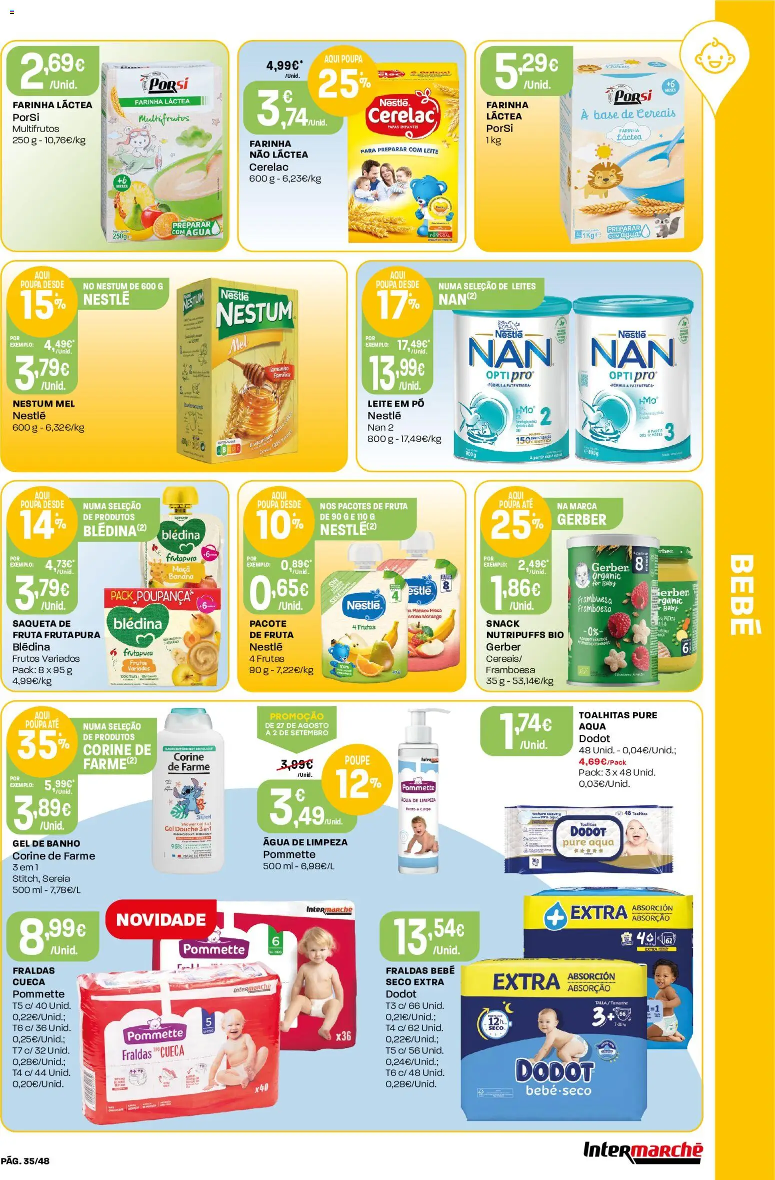 Intermarché folheto │ válido de 27/08/2026 | Página: 35