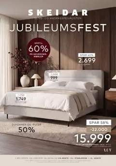 Forhåndsvisning av Skeidar kundeavis Jubileumsfest gyldig fra 07/09/2026