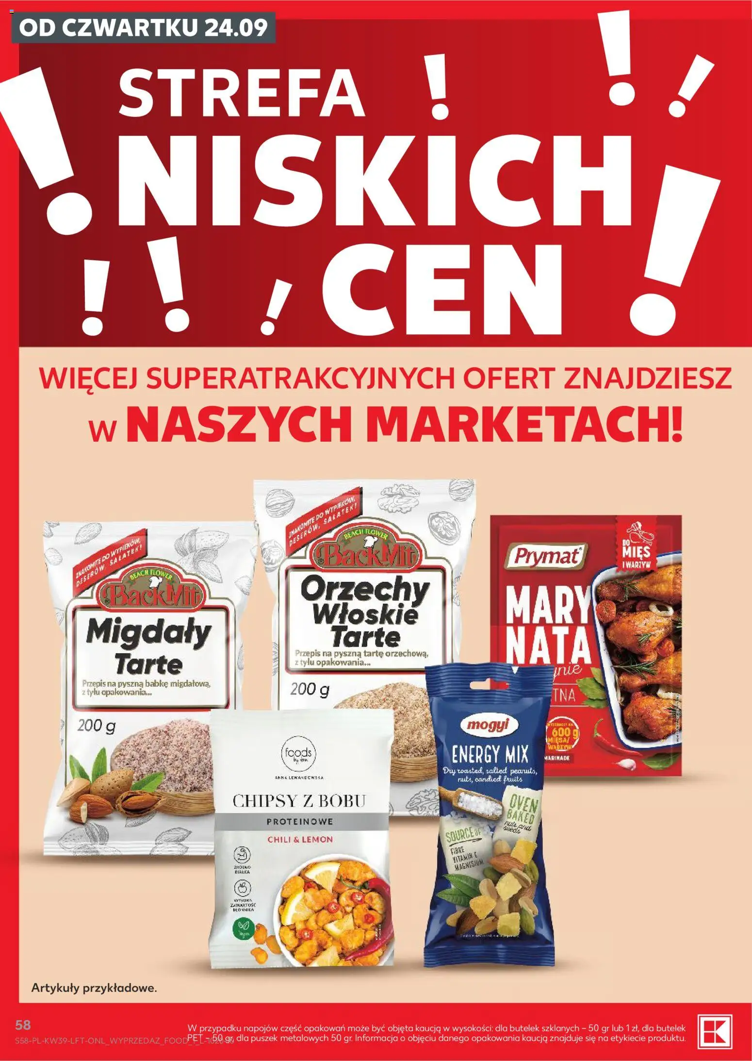 Kaufland Polsko leták od 24.09.2026 | Strana: 58 | Produkty: Chipsy