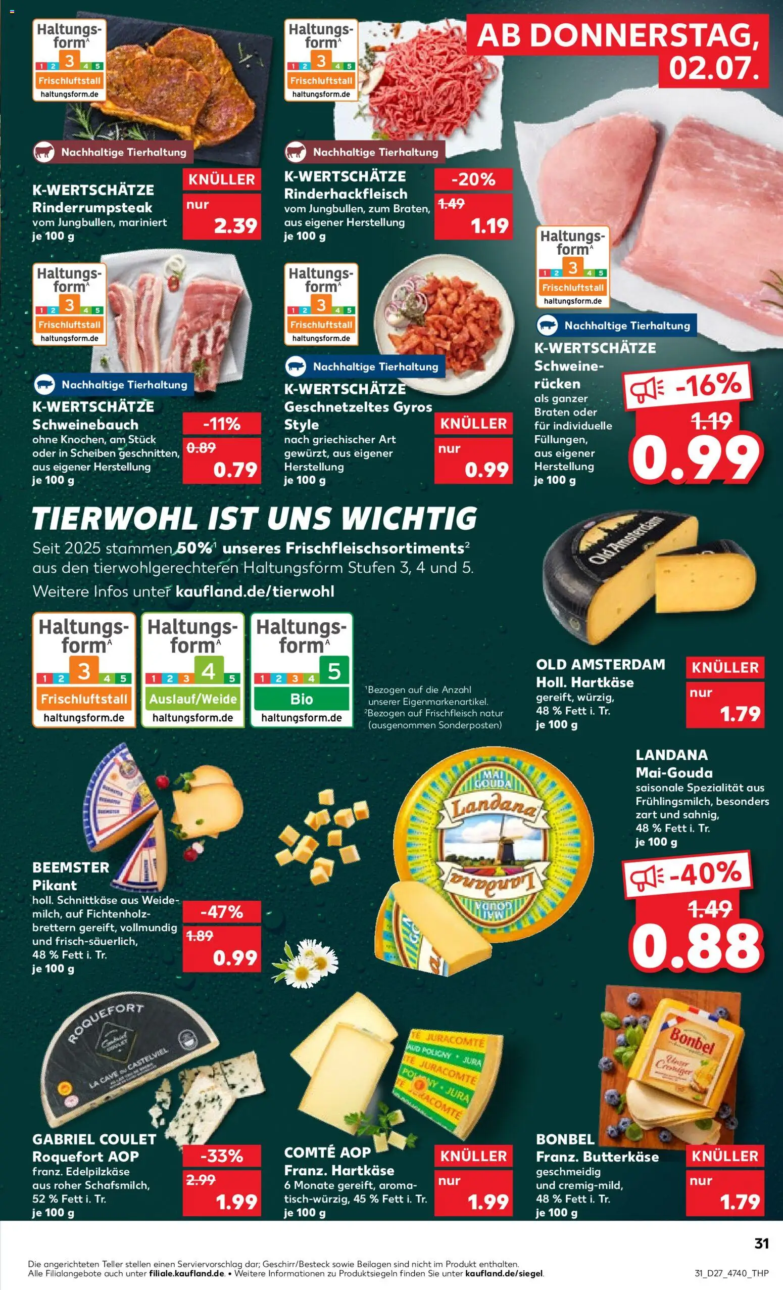 {H1} | Pagina: 31 | Producten: Lapzselatin, Gouda, La