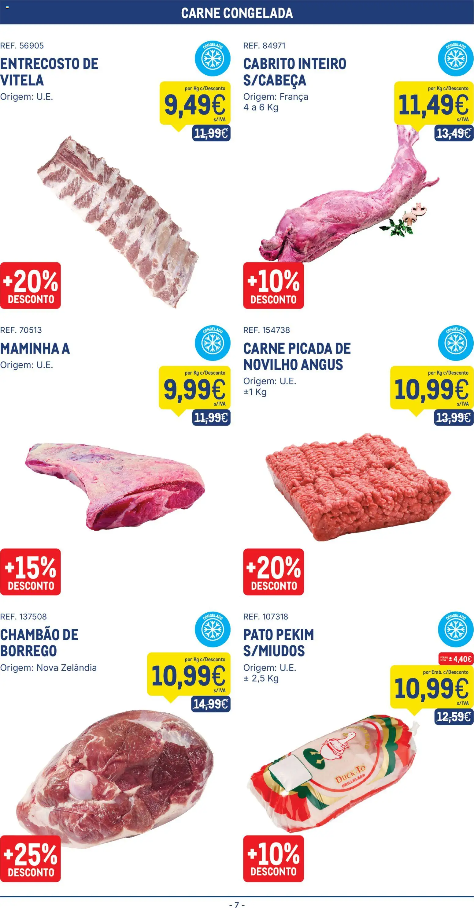 Makro Folheto │ válido de 26.05.2026 | Página: 7 | Produtos: Vitela, Cabrito, Carne picada, Carne