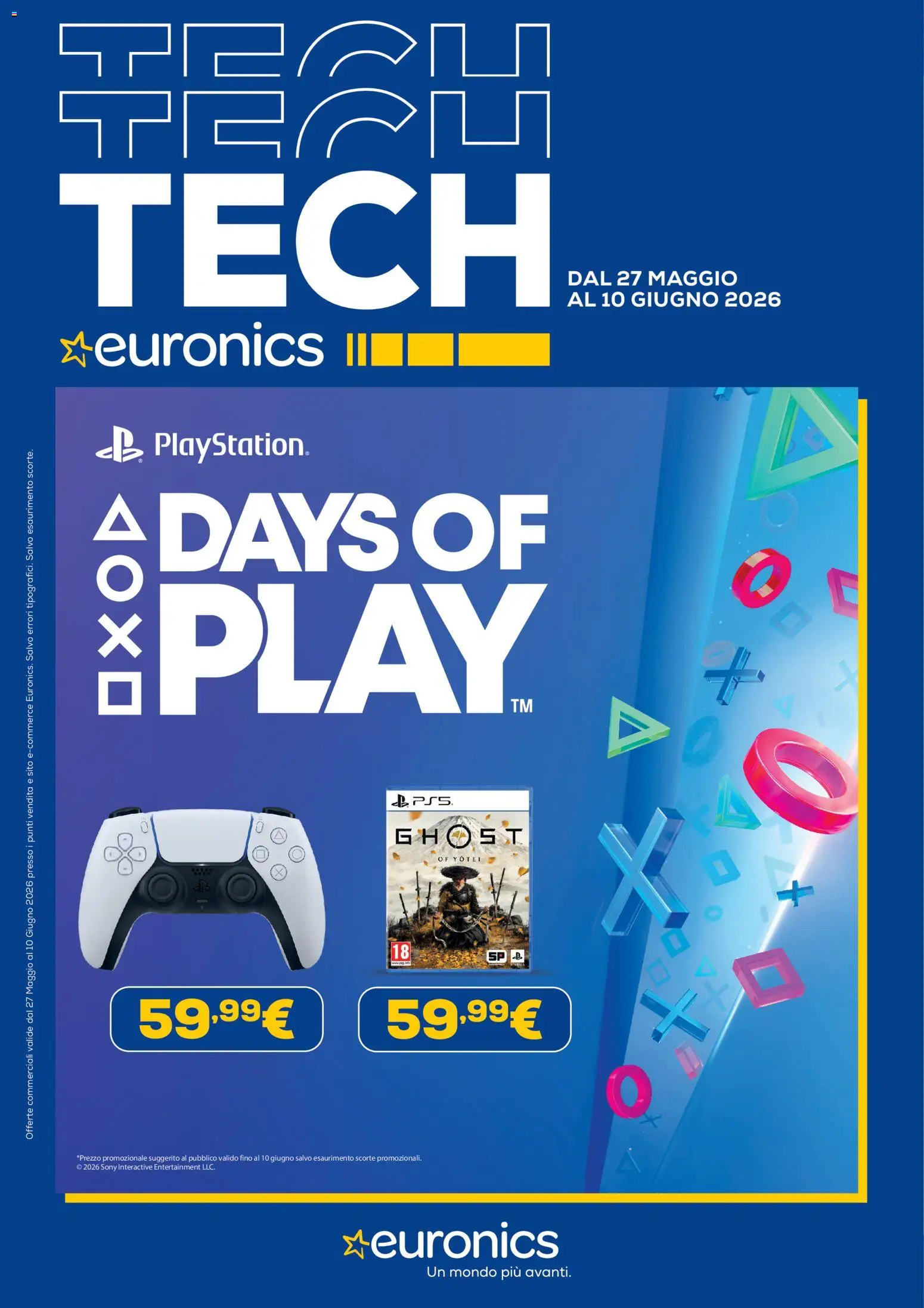Volantino Euronics del 27.05.2026 | Pagina: 1