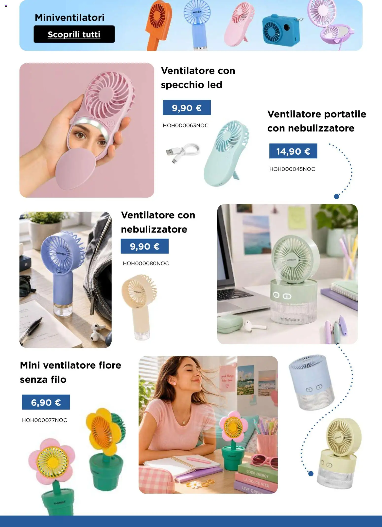 Volantino Kasanova del 12.06.2026 | Pagina: 7 | Prodotti: Ventilatore, Nebulizzatore, Specchio