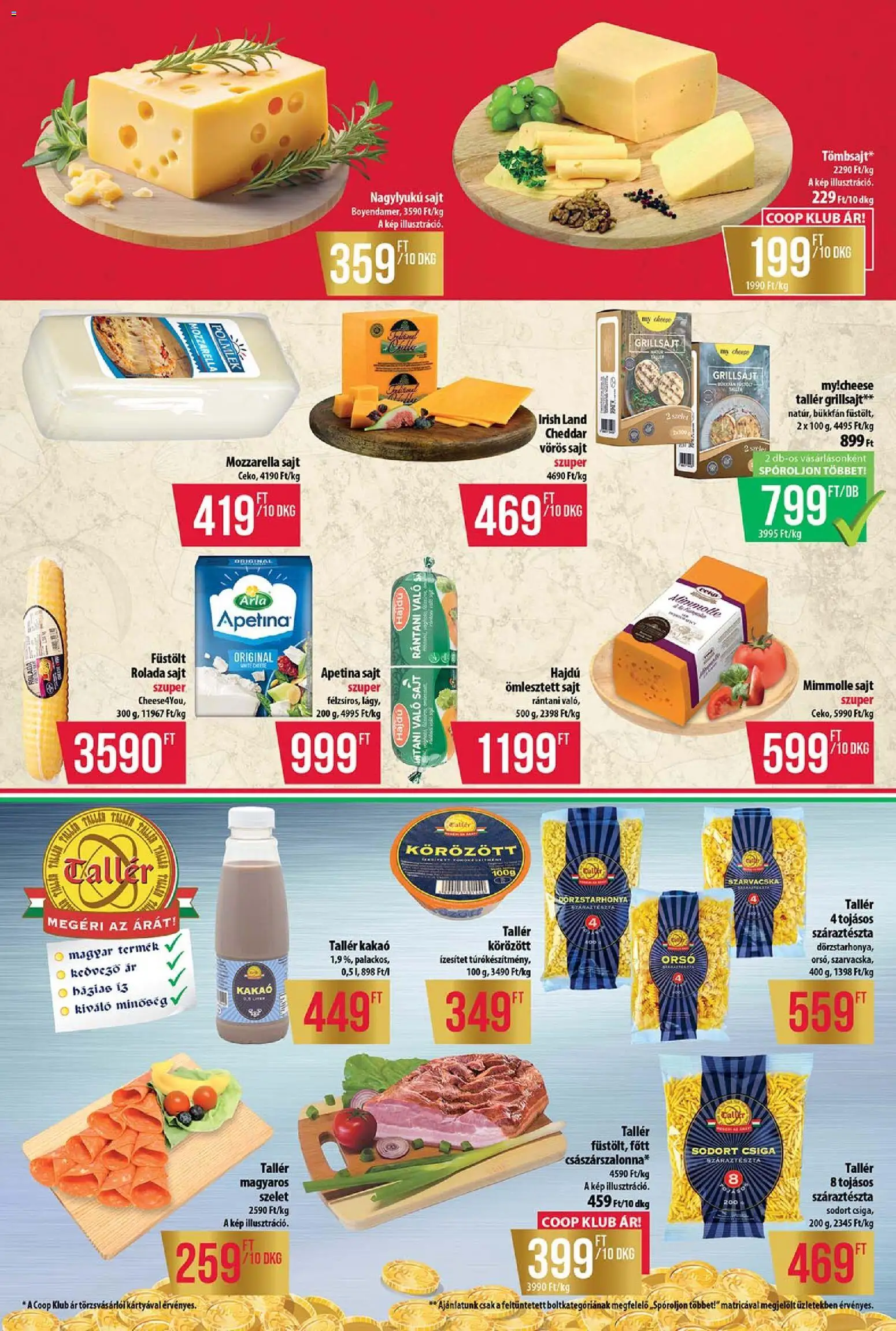 COOP akciós ujság - amely érvényes a következő dátumtól: 18.06.2026 | Oldal: 3