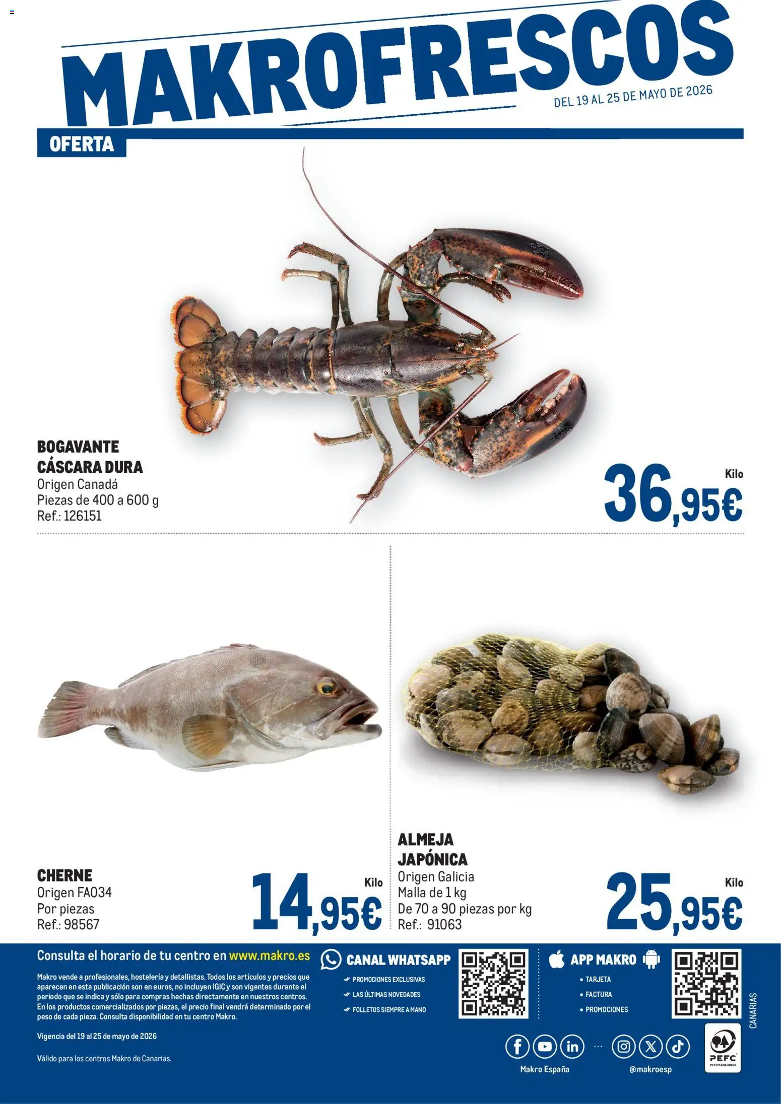 Makro España Ofertas - Fresco │ válido desde el 19.05.2026 | Página: 2 | Productos: Peso