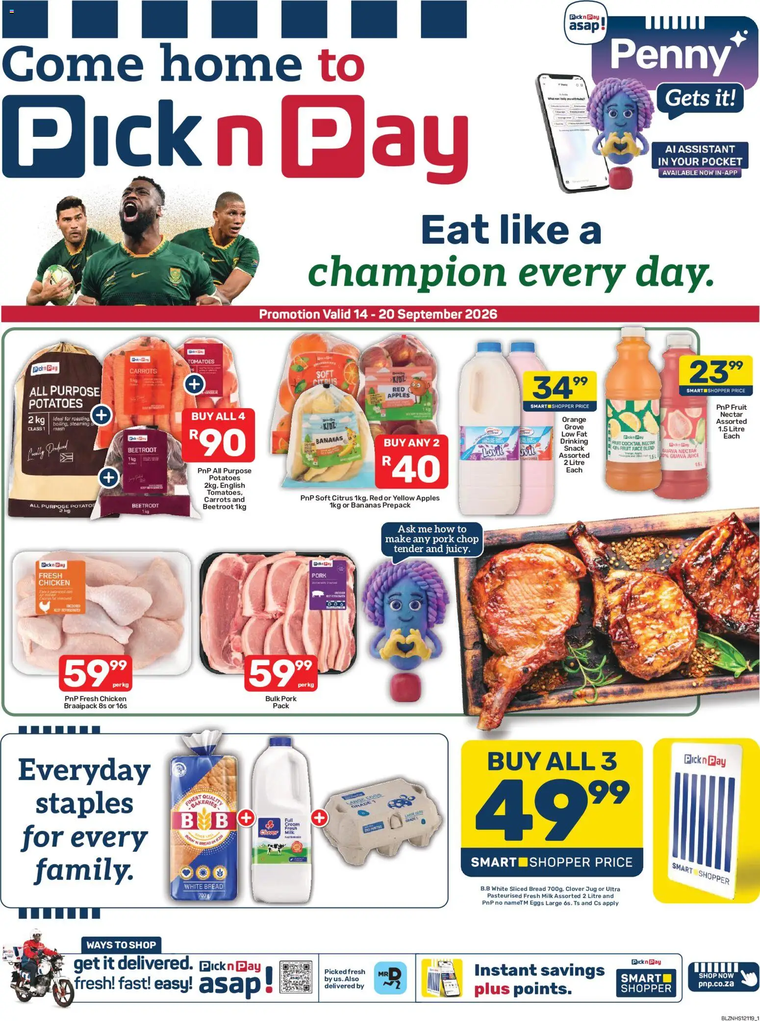 New Pick n Pay catalogue – valid from 14/09/2026 | Page: 1