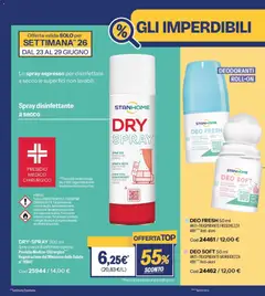 Anteprima del volantino Catalogo Stanhome 10 2026 valido a partire dal 23/06/2026 | Pagina: 3 | Prodotti: Spray disinfettante, Antitraspirante