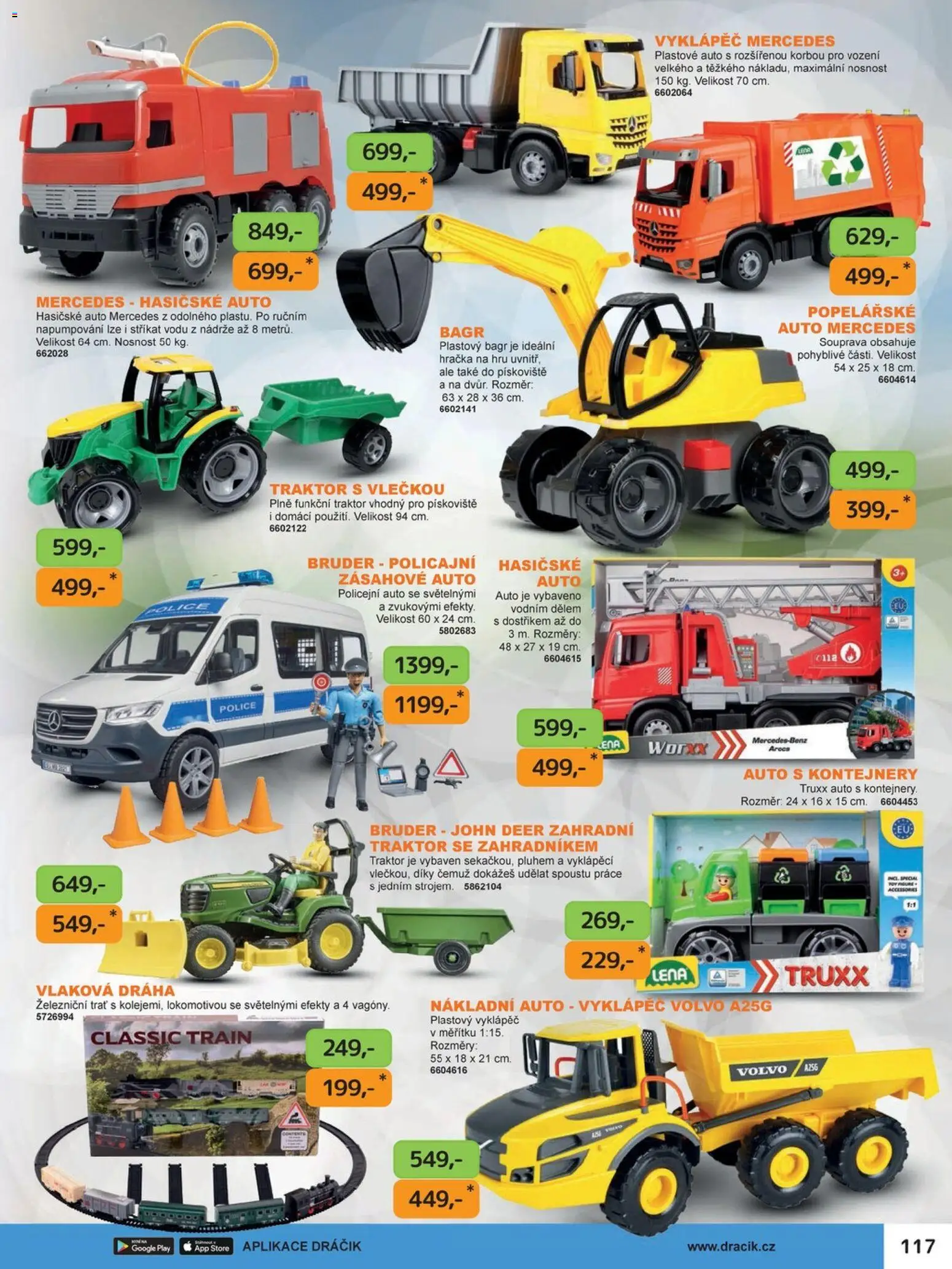 Dráčik katalog - Vánoce od 08.10.2026 | Strana: 117 | Produkty: Pískoviště, Police