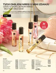 Katalog Avon 6/2026 - Pregled kataloga iz trgovine Avon, vrijedi od 31.05.2026 | Stranica: 90 | Proizvodi: Parfem