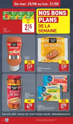 Aldi - Prévisualisation de LES DORIS® SARDINES, Au choix : aux olives vertes et citron confit ou à la sauce tomate, oignon et poivron. valide à partir de 25/08/2026 | Page: 16