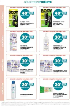 Hyper U - Prévisualisation de Hyper U - Ma sélection Carte U Juillet valide à partir de 06/07/2026 | Page: 12 | Produits: Rasoir, Tondeuse, Correcteur, BB crème