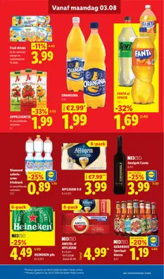 Fruit drinks, In de varianten orange en multivitamine 14 stuks - Voorbeeld van een folder van Lidl, geldig van 03-08-2026 | Pagina: 11
