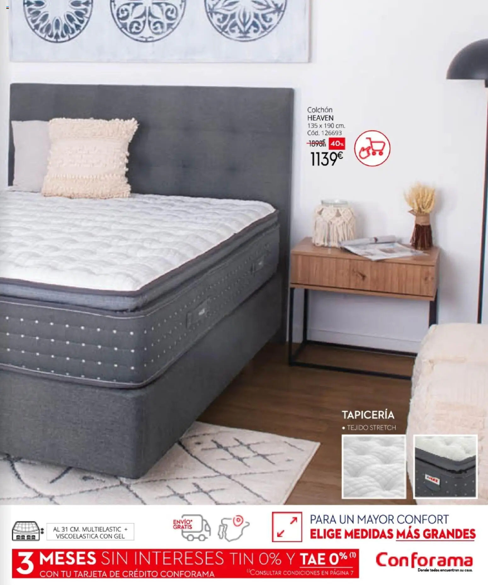 Conforama Camitis │ válido desde el 06/08/2026 | Página: 43 | Productos: Colchon