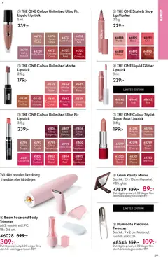 Oriflame erbjudanden 07/26 - Förhandsvisning av reklamblad från butik Oriflame aktuell från 13.05.2026 | Sida: 89 | Produkter: Trimmer, Chili