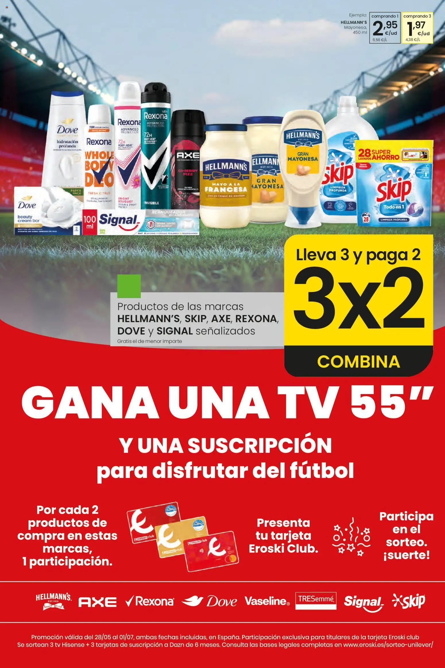 Eroski Ofertones de verano │ válido desde el 11.06.2026 | Página: 35 | Productos: Οθόνη προβολής, Body