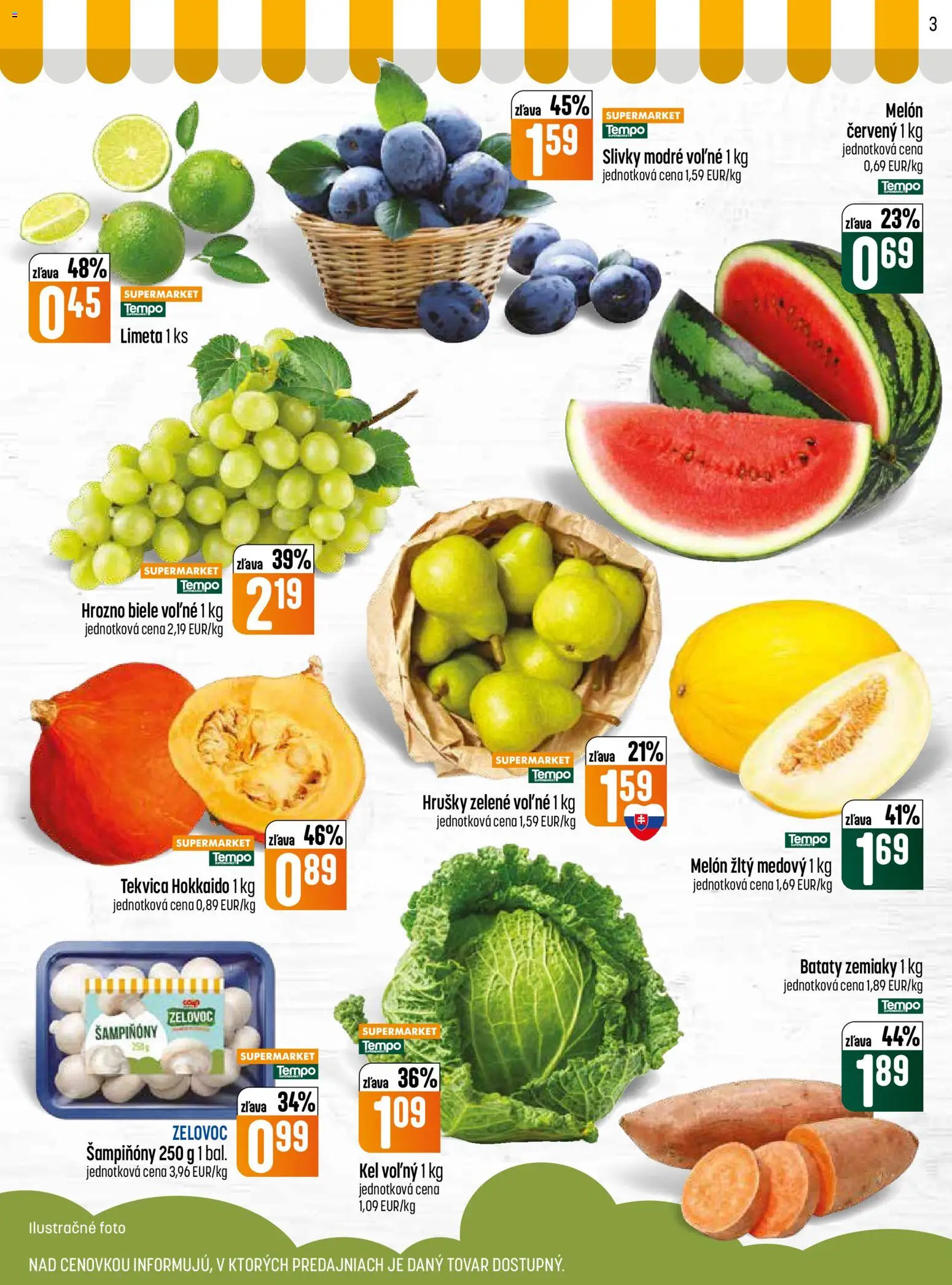 Nové COOP Jednota akcie – leták je platný od 26.08.2026 | Strana: 3