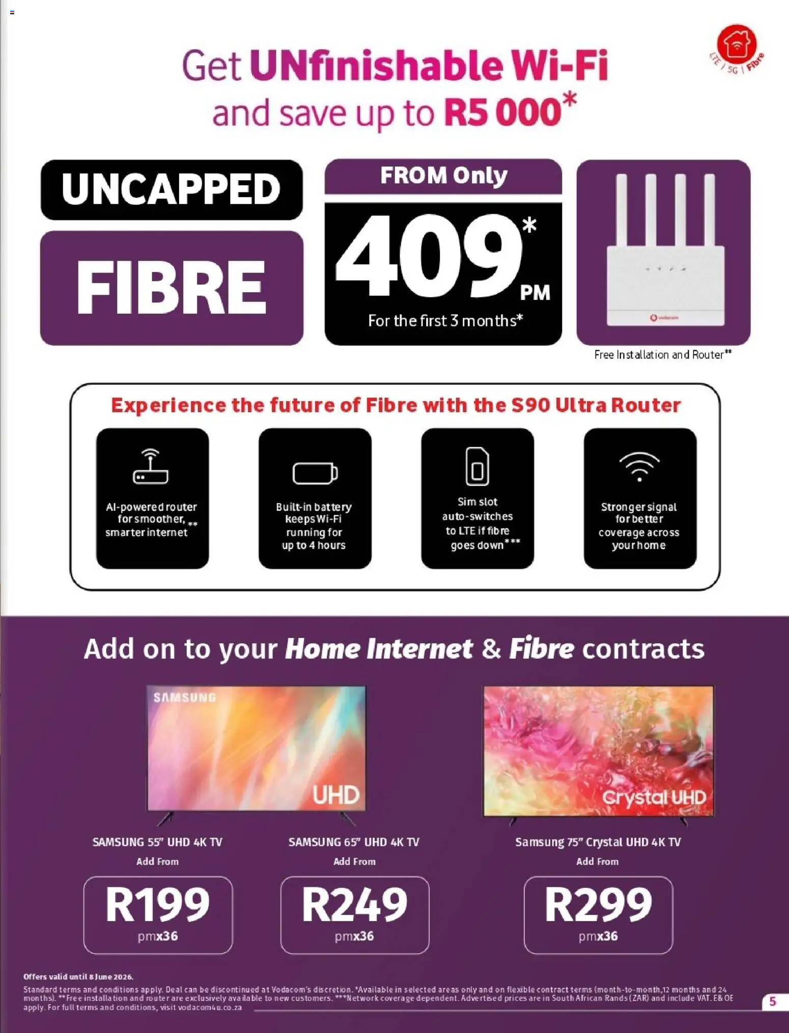 Vodacom Deals | 07/05/2026 | How to get a limited discount? Save today! | South Africa