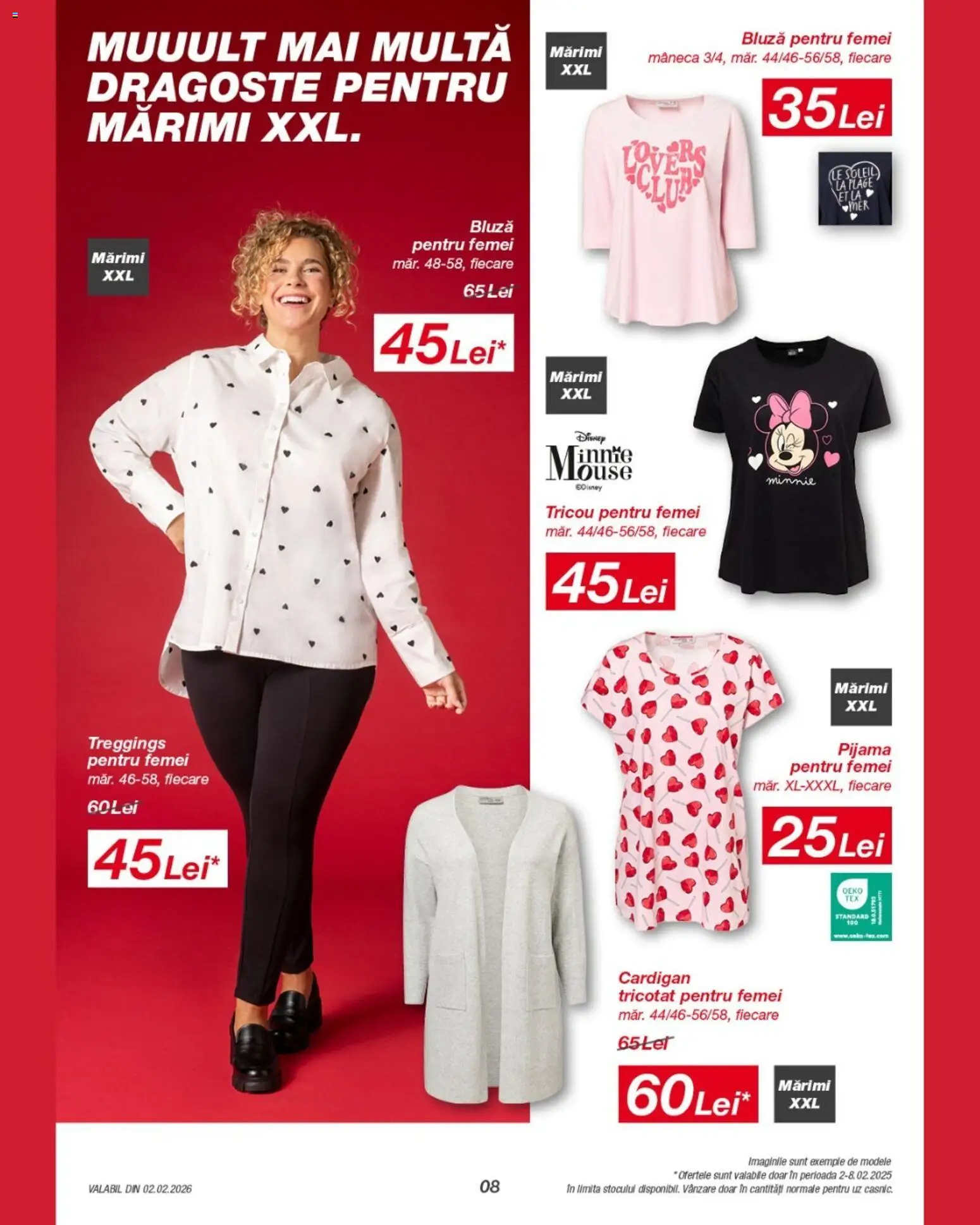 Noul catalog Kik – valabil de la 02.02.2026 | Pagină: 8 | Produse: Cardigan, Disney, Pijamă, Bluză