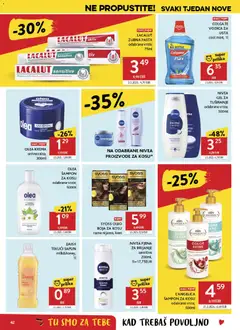 NIVEA PJENA ZA BRIJANJE, sensitive 200ml, 1l=17,75EUR - Pregled kataloga iz trgovine Konzum, vrijedi od 13.05.2026 | Stranica: 42