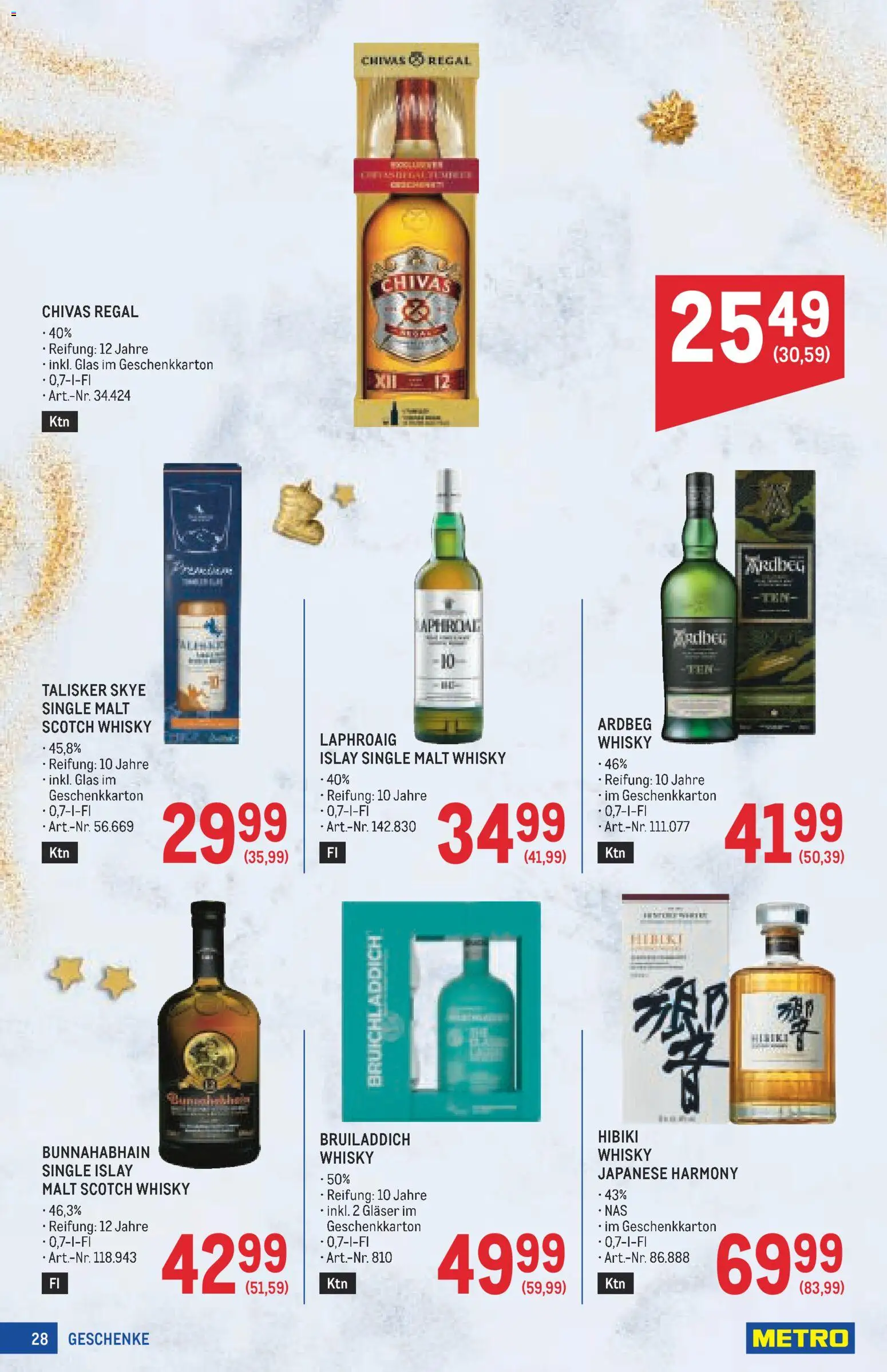 Metro angebote Weihnachtsdeko gültig ab 15.10.2026 | Seite: 28 | Produkte: Regal