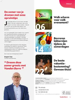 Vanden Borre folder - Voorbeeld van een folder van Vanden Borre, geldig van 21.04.2026 | Pagina: 3 | Producten: Papier, Scherm
