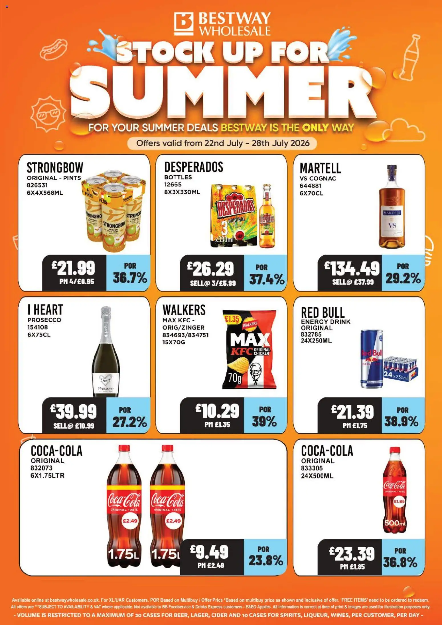{H1} | Page: 1 | Products: Prosecco, Fagyasztott gyümölcs, Energy drink