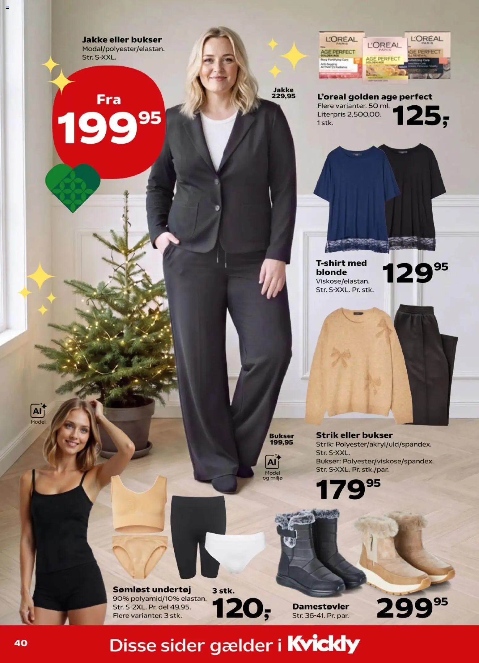 Kvickly tilbudsavis – gyldig fra 30/10/2026 | Side: 46 | Produkter: T-shirt, Sweater, Jakke, Bukser