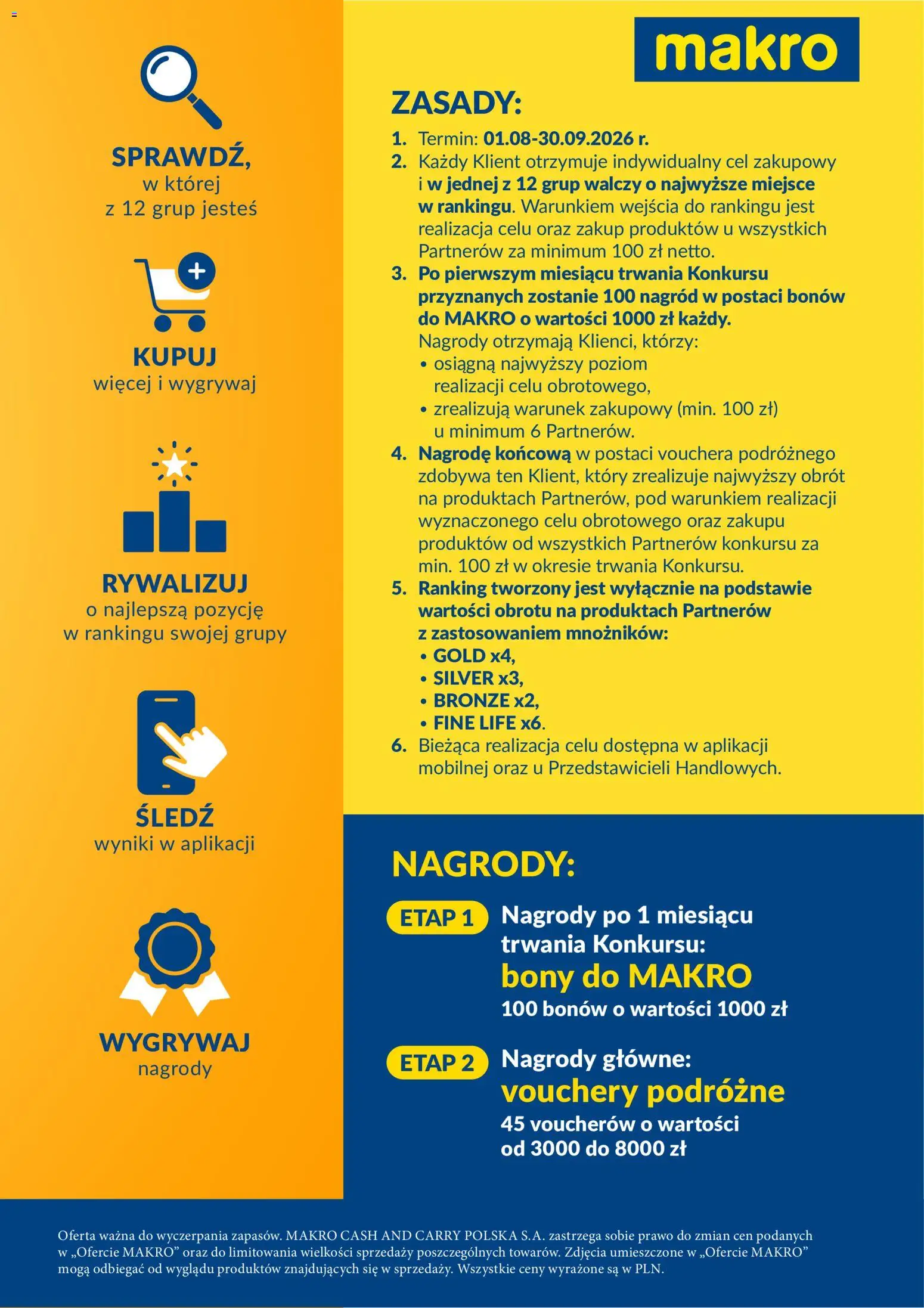 Makro gazetka - Wygraj Podróż od 18.08.2026 | Strona: 8 | Produkty: Śledź